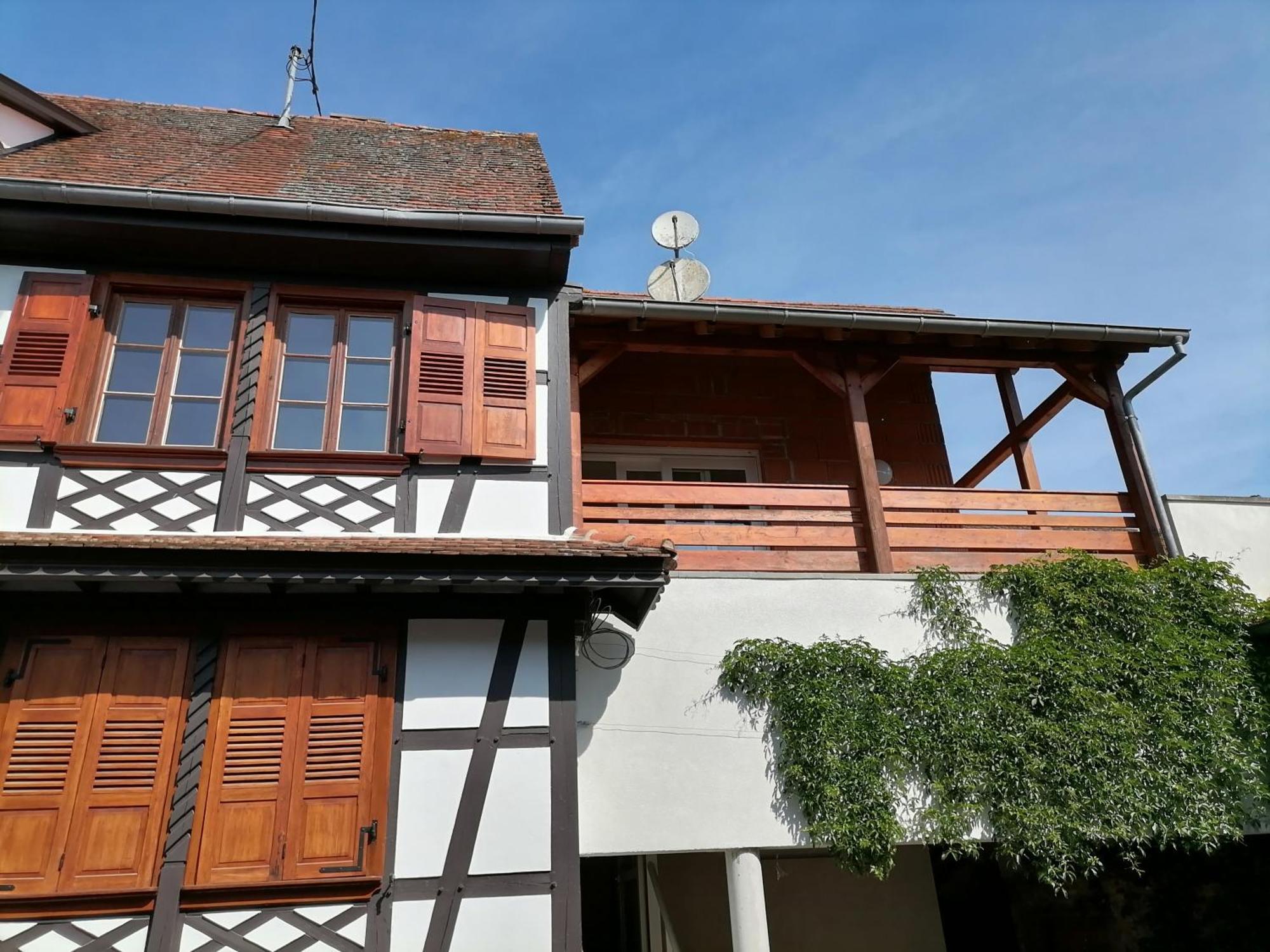 Appartement Et Terrasse Privee Ingolsheim Exteriör bild